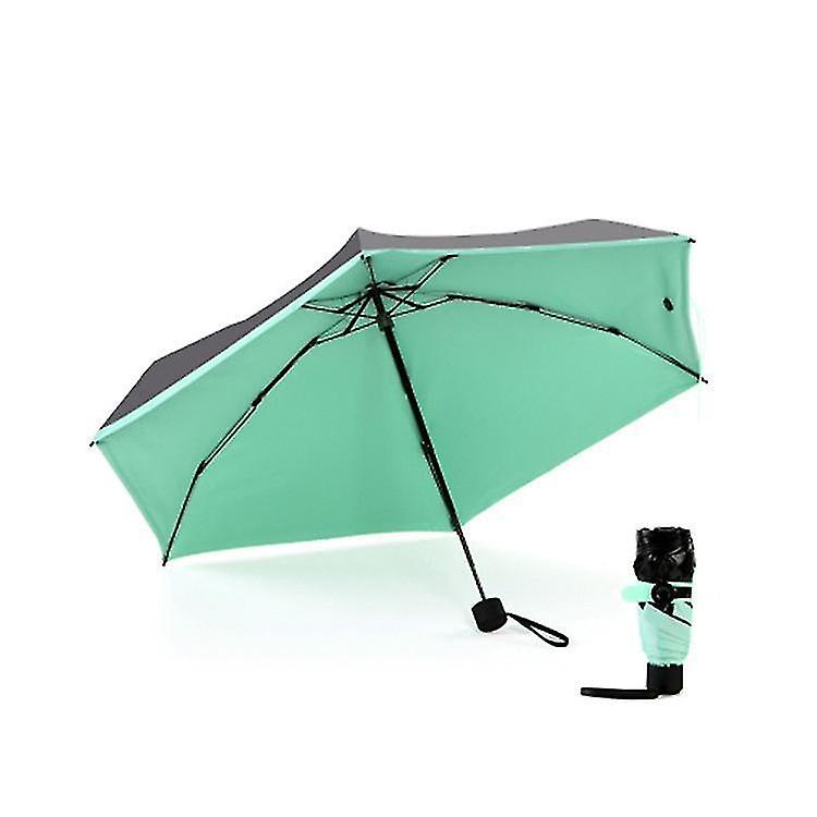 Green Durable Mini Pocket Umbrella Clear Men Umbrella
