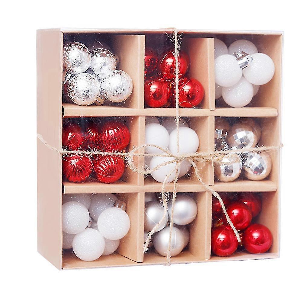 99pcs Shatterproof Christmas Decorations Set Tree Balls Holiday Wedding Party