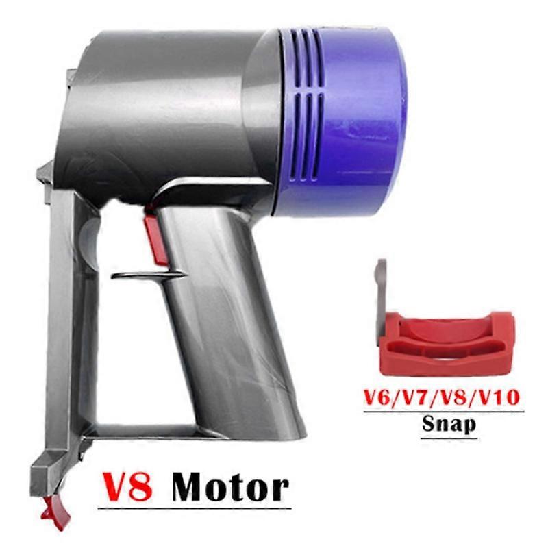 For Dyson V8 bakfilter + motor + bryterlås snap håndholdt rengjøringsmiddel reparasjonsdeler