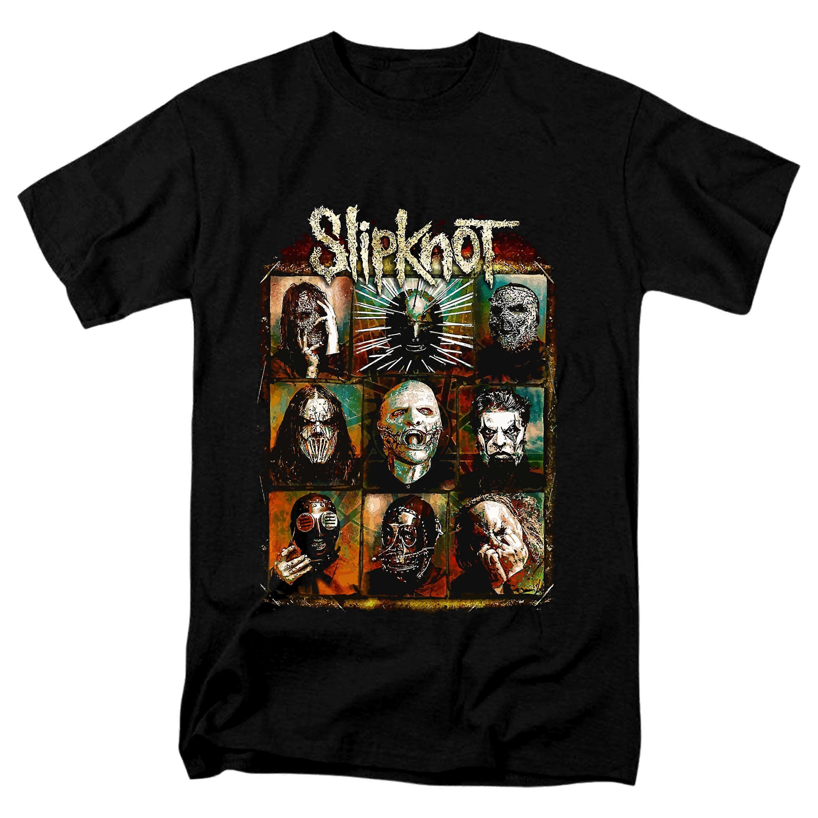 Slipknot Skull Maglietta Nera