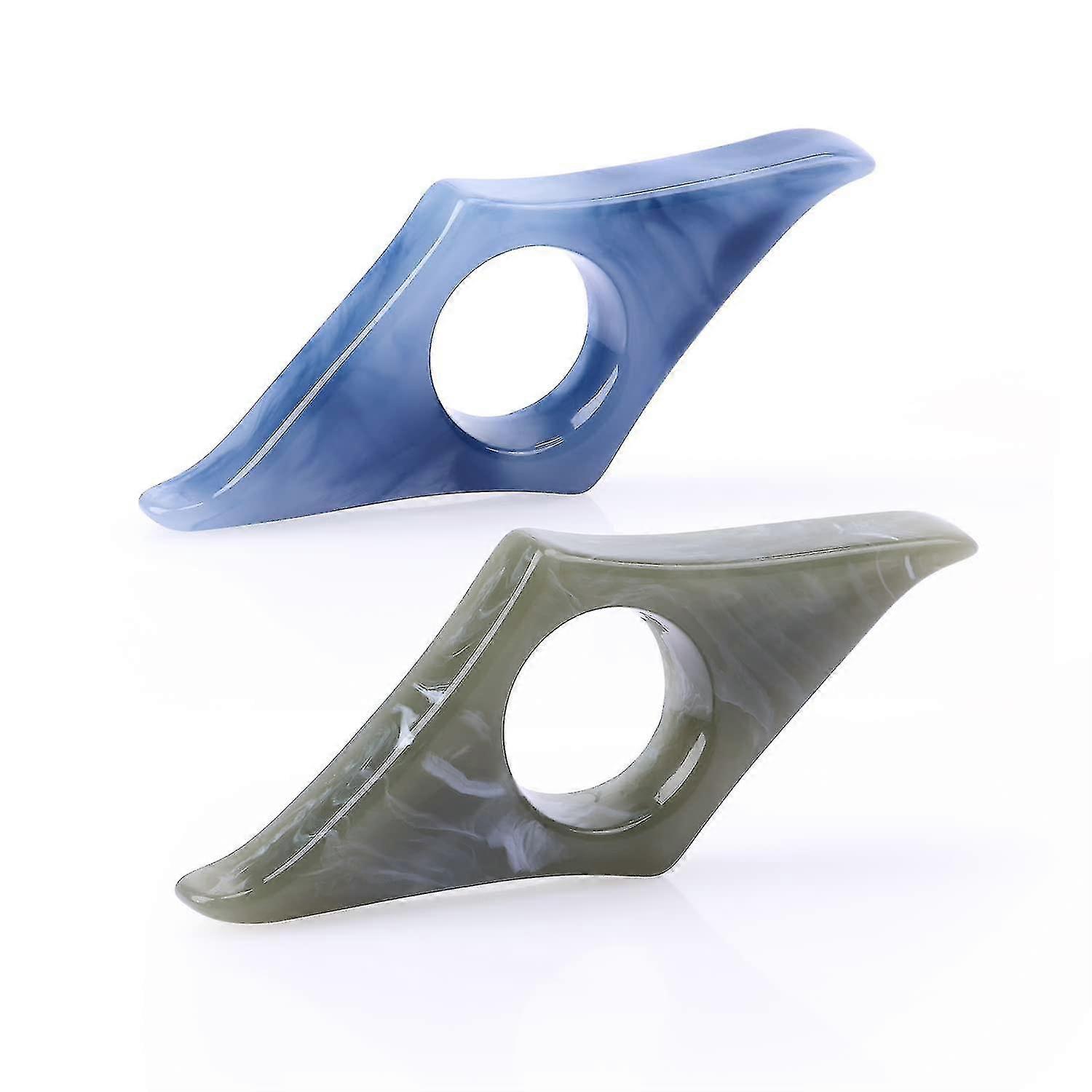 Lot de 2 porte-pouce de lecture, porte-marque-page en résine, anneau de pouce, support de page, lecture de livres