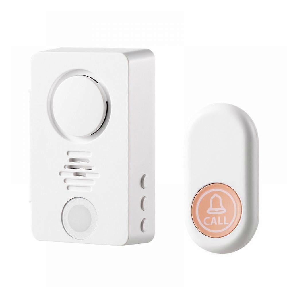 Wireless 433 Home One-touch Call Plug-in-free Waterproof Charging Super Long Distance Doorbell