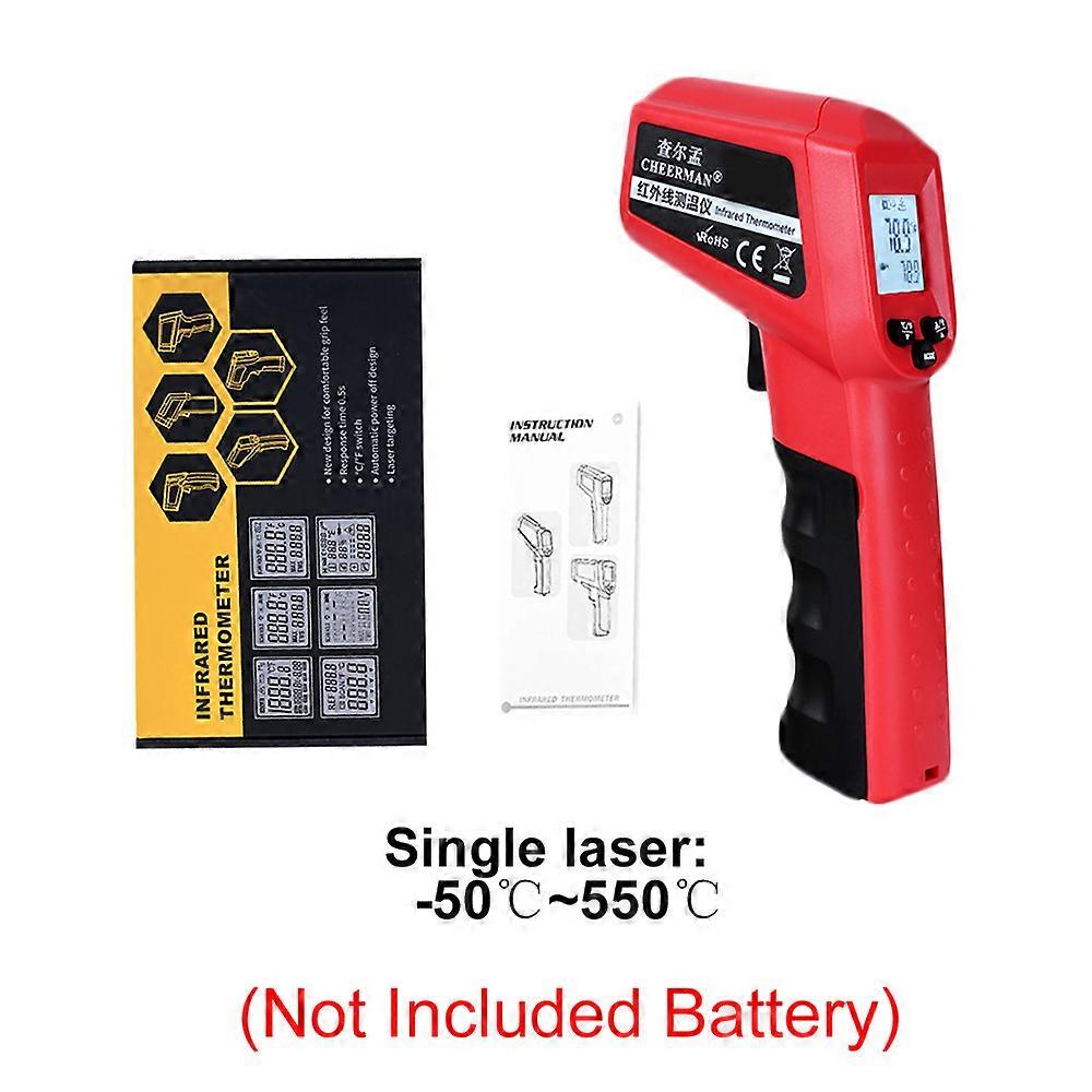 Digital Infrared Thermometer Laser Temperature Meter Non-contact Pyrometer Imager Hygrometer IR termometro ~