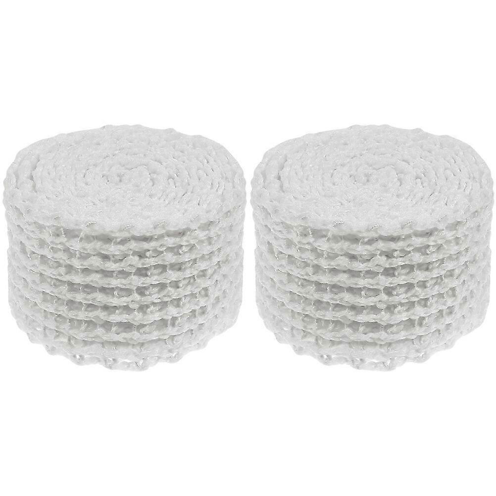 2 Rolls Meat Net Ham Sausage String Roll Meat Sausage Casing Packaging Tools(2m)