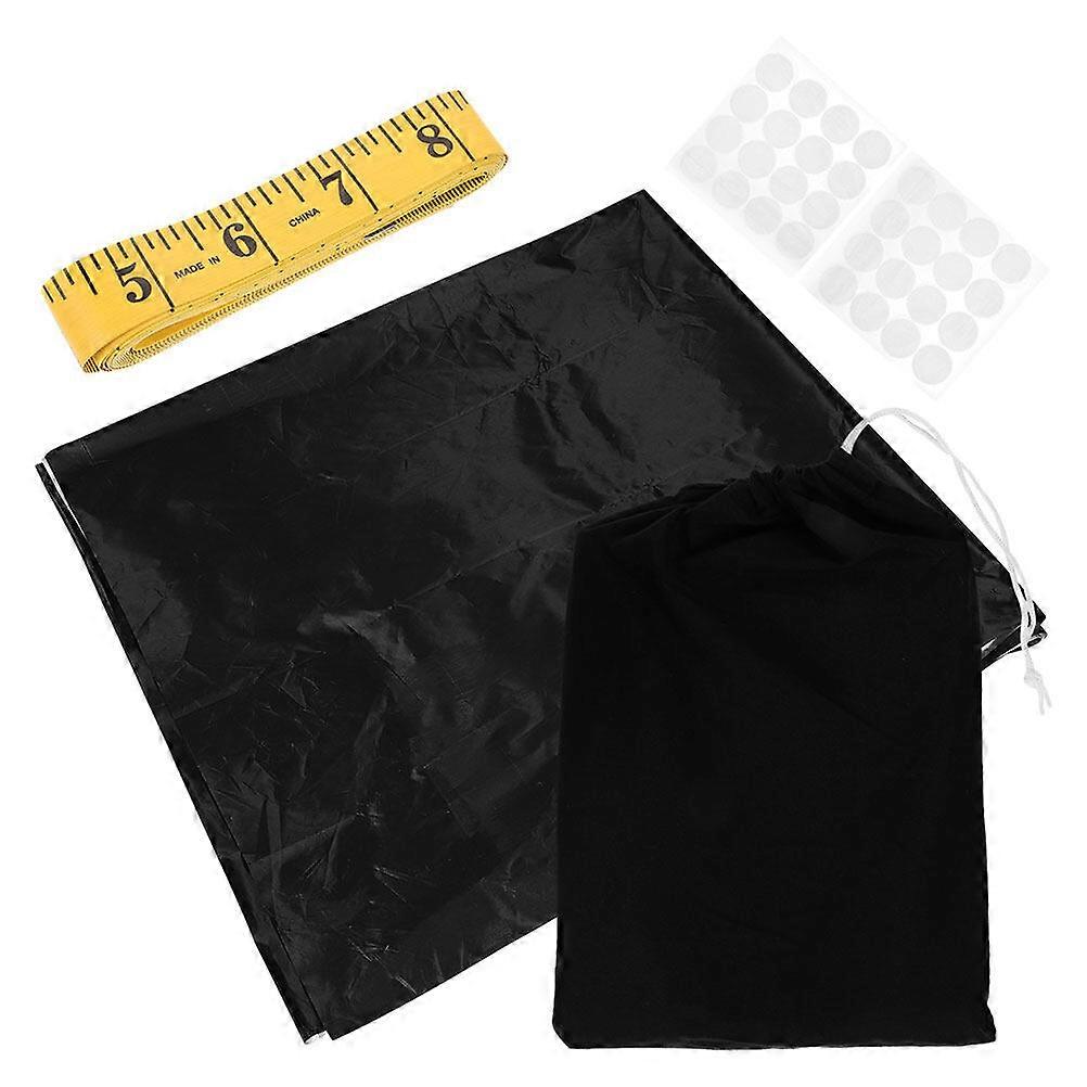 1 Set of Blackout Curtain Portable Blackout Shades for Window Temporary Blackout Shades