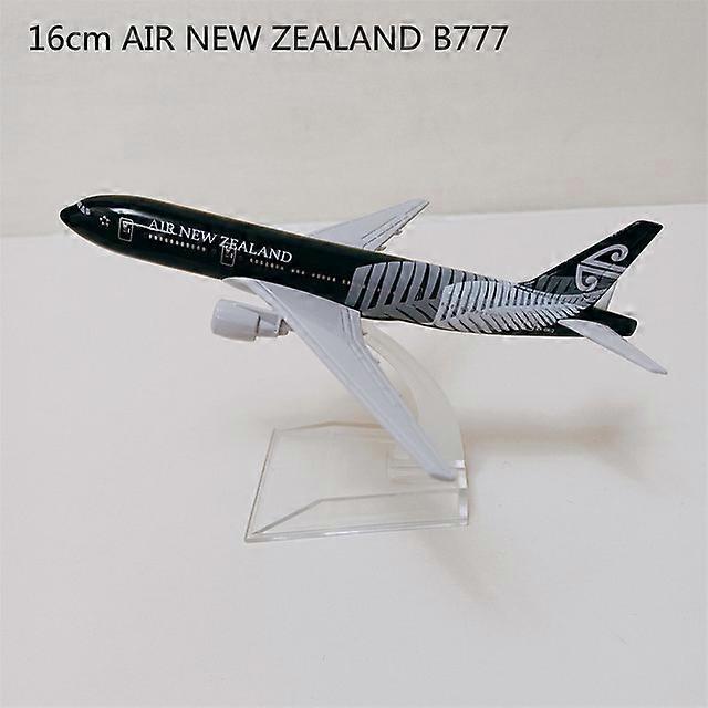 Black Air NEW ZEALAND Airlines Boeing 777 B777 Airways Diecast Airplane Model Plane Model Alloy Metal Aircraft Kids Gifts