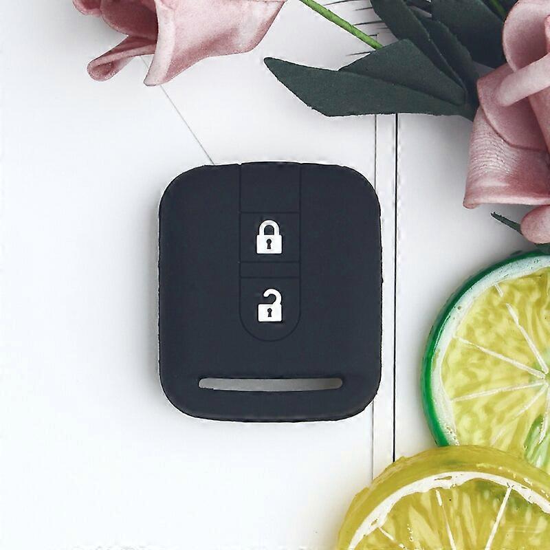 For Nissan Micra K12 Note Navara Qashqai J10 Primera Almera Sunny X-Trail 2B Rubber Cover Remote Car Key Silicone Case Key Blanks