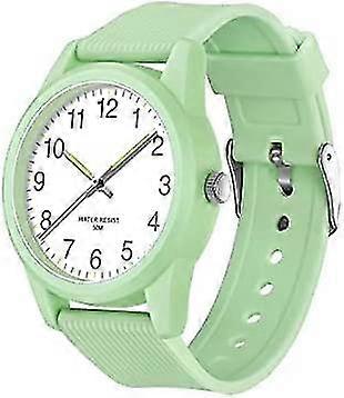 ילדים שעונים אנלוגיים לבנות בנים ילדים, שעונים זמן למידה 50 מטר עמיד למים ילדים לצפייה קלה לקריאה לגילאי 4-12 ילדים מתנות יום הולדת נהדרות