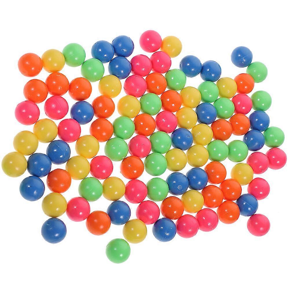 100pcs Small Counting Balls Colored Balls Kids Mathematics Teaching Tools Educational Toys