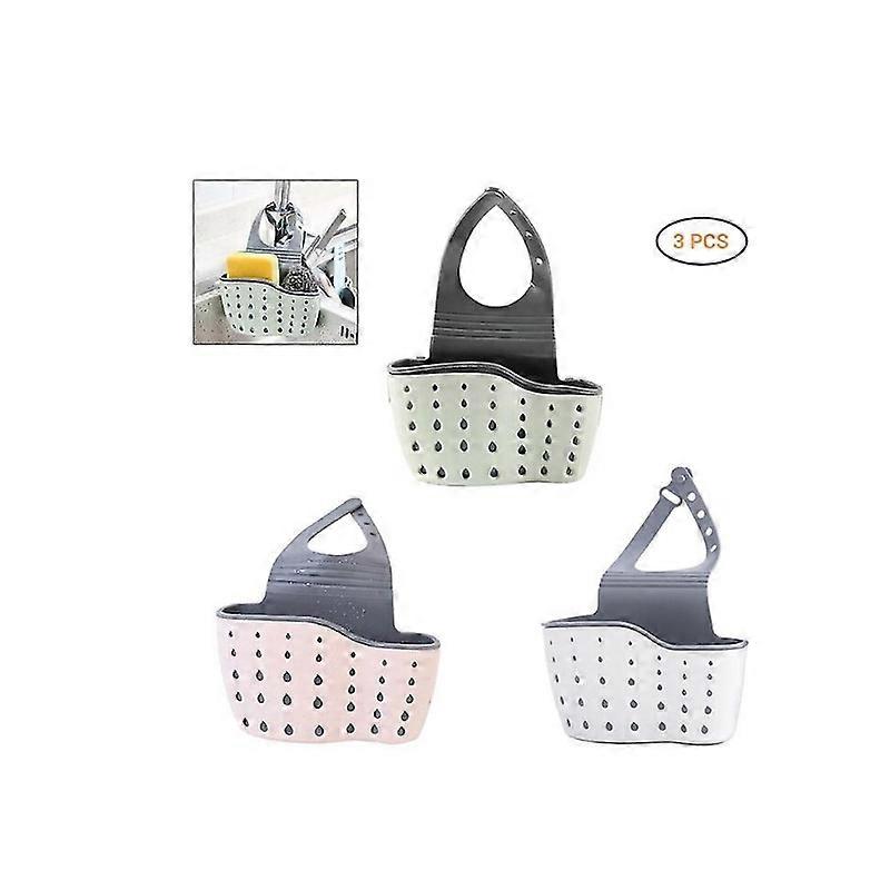 Kitchen Tools Sink Shelf Sponge Drain Rack Kitchen Storage Bathroom Soap Shelf Kitchen Organizer Kitchen Gadgets Accessories