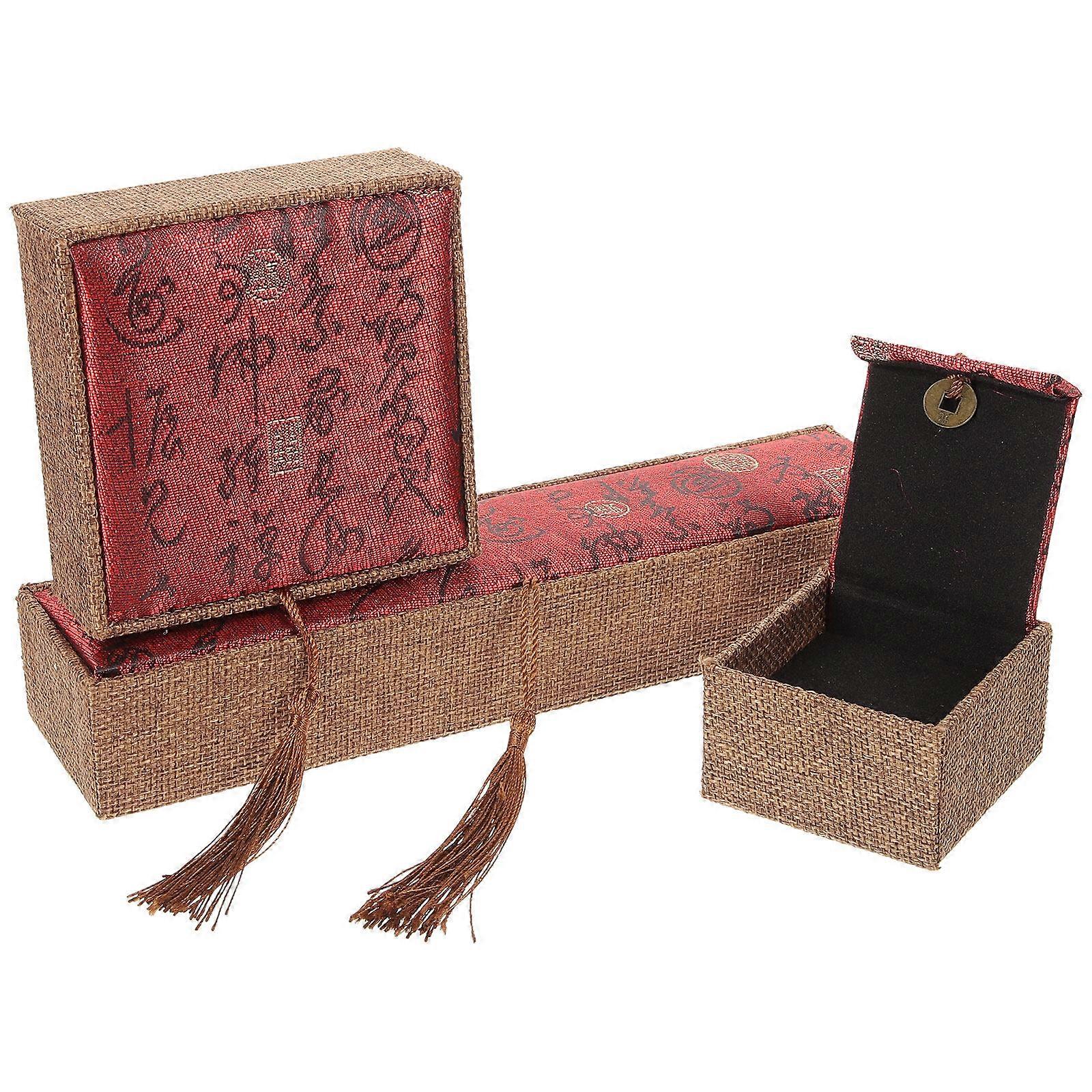 3db ékszerdoboz ékszer csomagoló dobozok gyűrűs karkötő nyaklánc dobozok ajándékdobozok