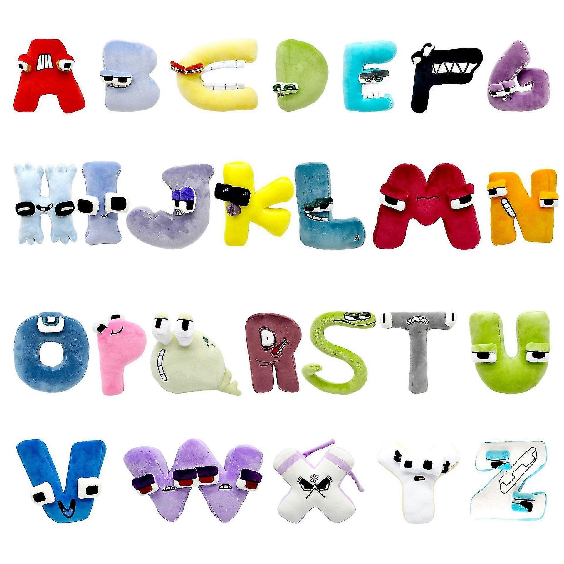 Alphabet Lore Plush Stuffed Soft Toy TW