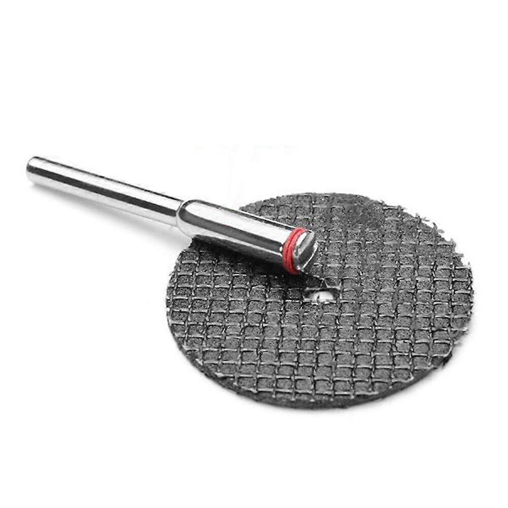 100% New Upgraded 10pcs 32mm Double Mesh Cut-Off Wheels with Mandrel for Dremel Rotary Tool