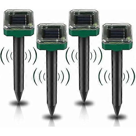 Ultrasonic Solar Mole Repeller 4pcs