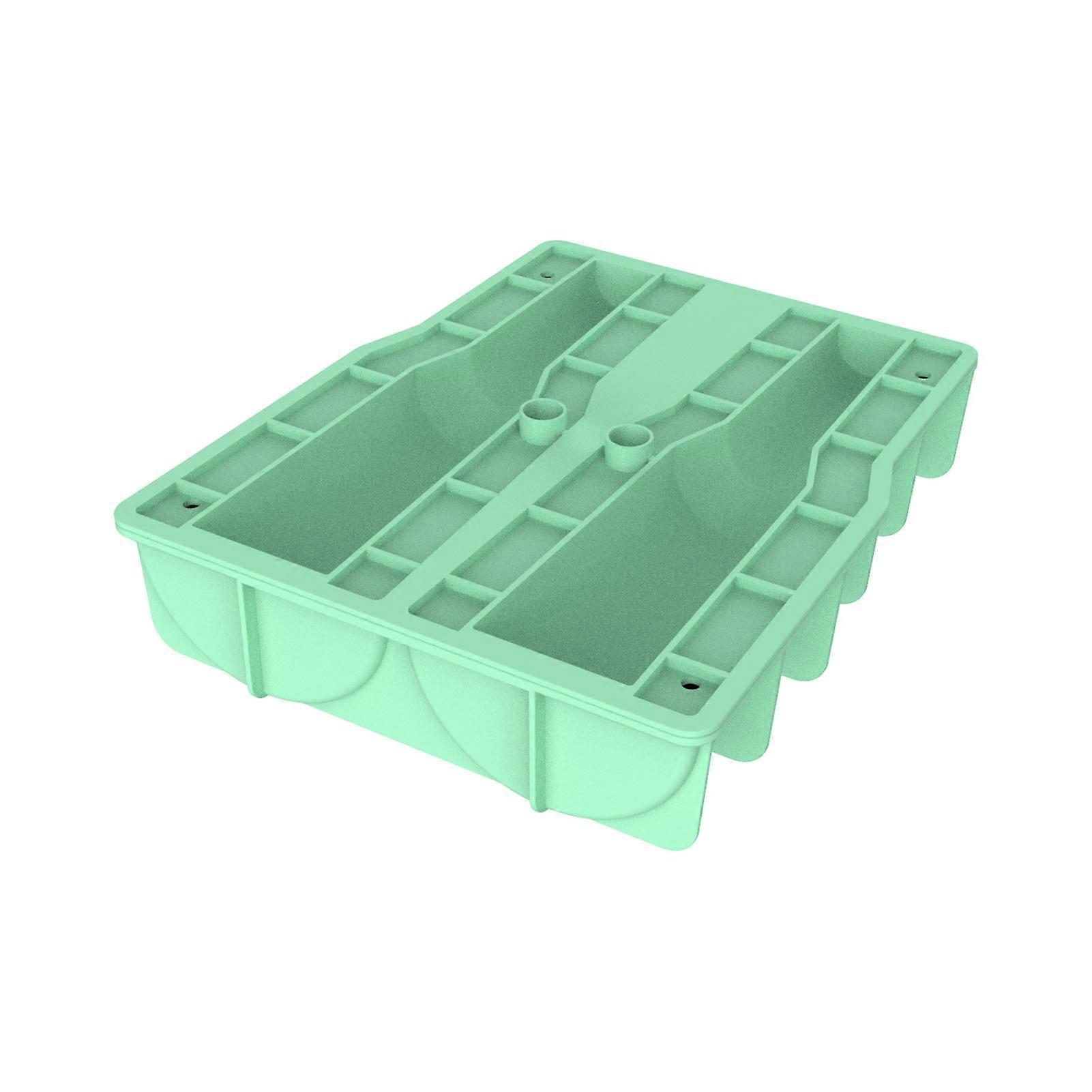1 Set Silicone Ice Cube Tray with Lid Leak-Proof 30-40 Oz Cups Ice Tray Molds for Cocktails Whiskey Coffee Fast Freezing Jikaix