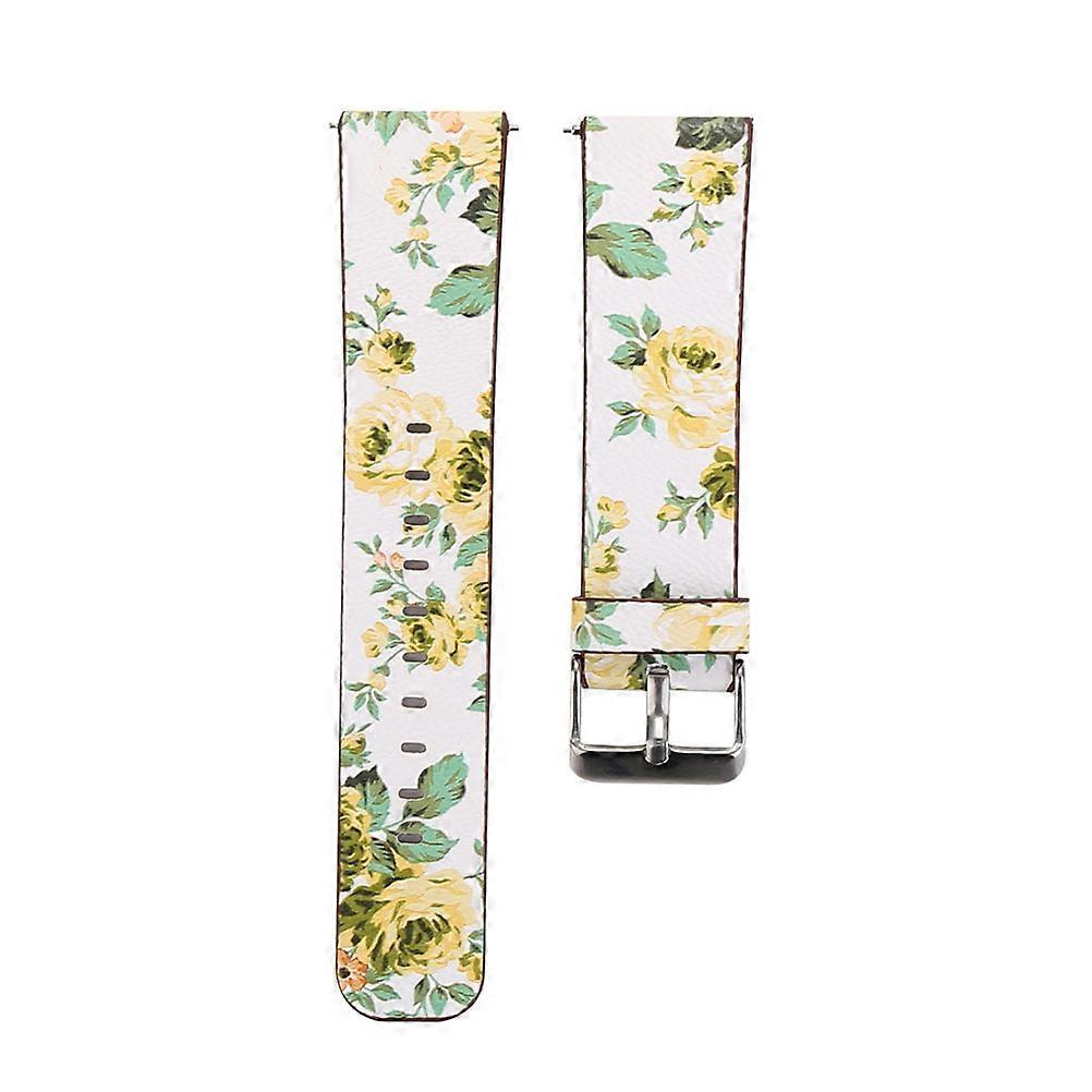 Smart Watch Strap Ethnic Style Small Floral Strap Compatible for Fitbit Versa