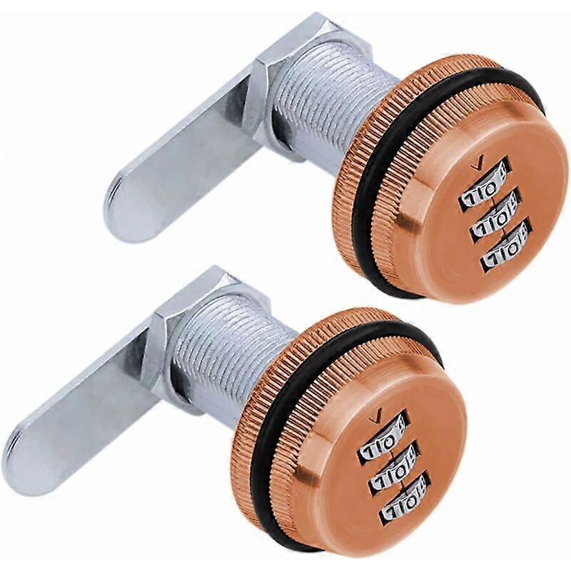 code lock, 2 pcs mailbox lock, cupboard lock, combination cam lock, for cabinet cupboard drawer mailbox