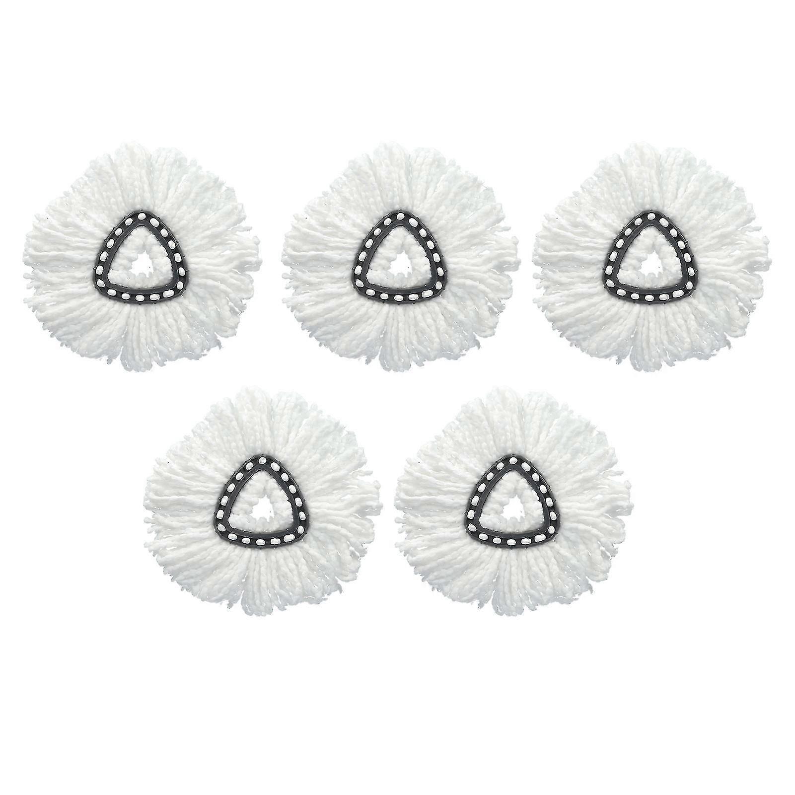 5PCS OCedar Rotating Mop Replacement Fiber Cloth Refills
