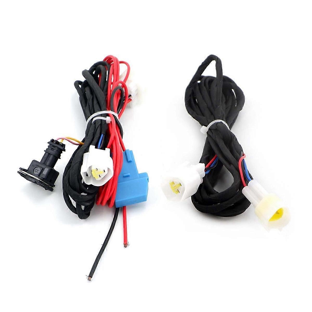 12V 24V Air Heater Wiring Harness Power Supply Wire Adapter + Control Panel Extension Cable for C
