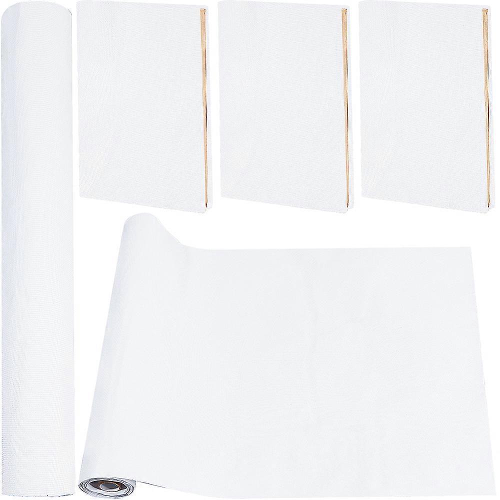 Self-adhesion Linen Book Covers WhiteSmoke 2000x425x0.5mm