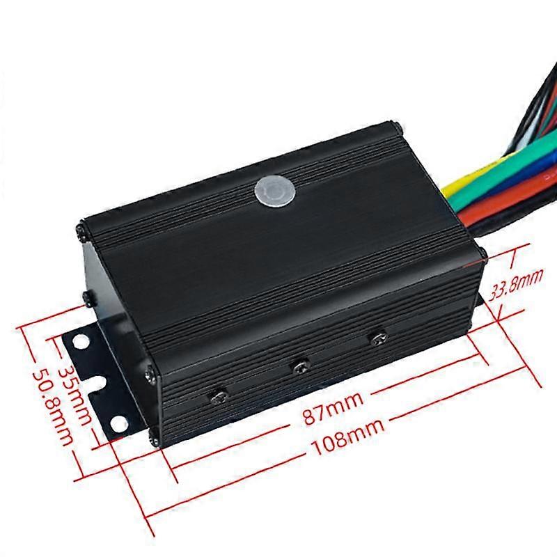Brushless Motor Controller 75100 FOC Single Drive ESC for Electric E-Bike Scooter 4-16S 50A 75V Speed Controller