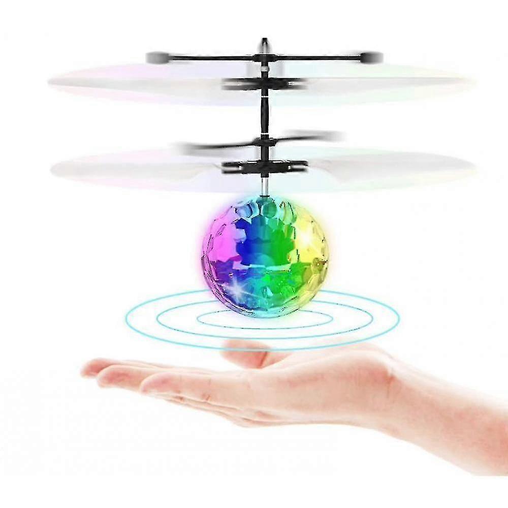 Flying Toy Ball Infrared Induction Rc Flying Toy Built-in Led Light
