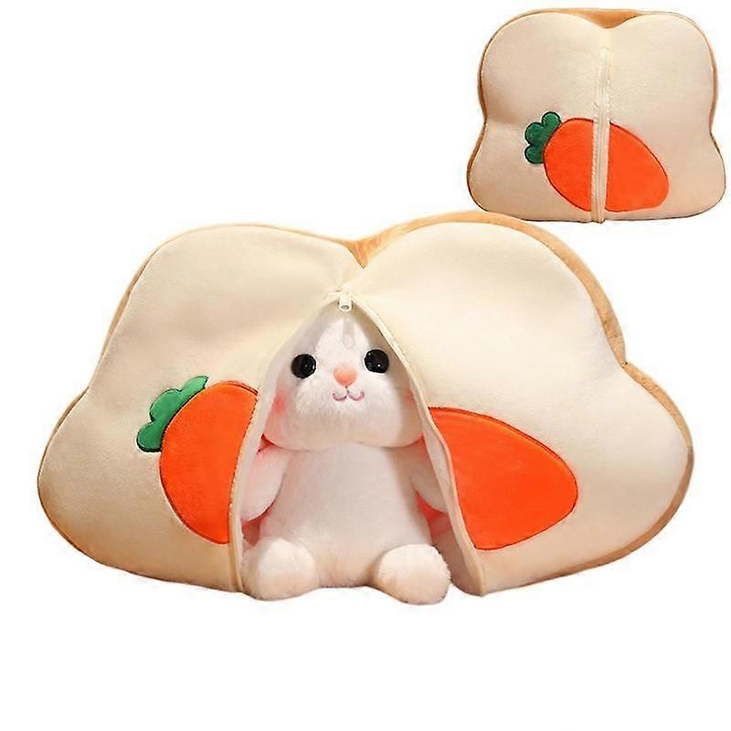 ぬいぐるみバニーぬいぐるみひまわりトーストにんじんぬいぐるみ枕ポータブルバニーアニマルぬいぐるみぬいぐるみ女の子男の子の誕生日