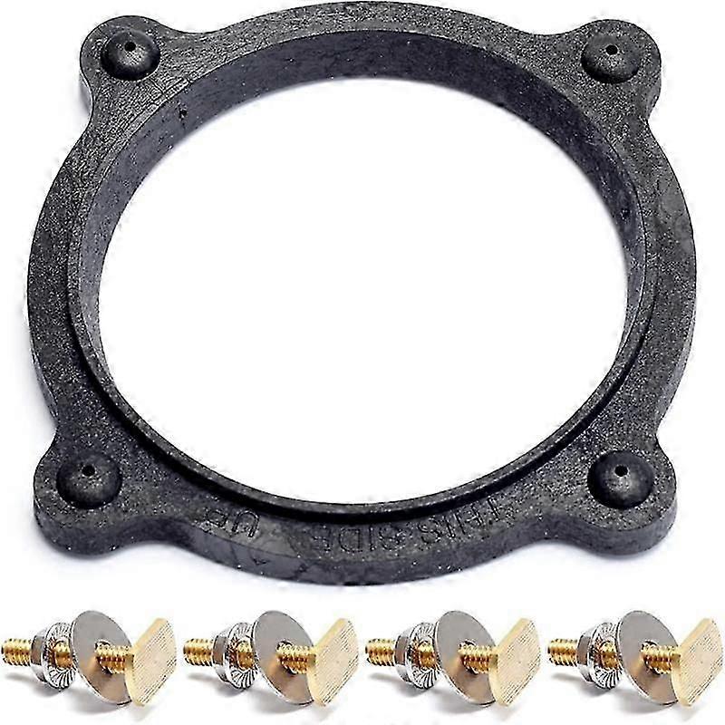 385310063 SE341549 Floor Flange Seal and Mounting Kit with Sealand Toilets, RV Toilet Seal Kit for and Trailer