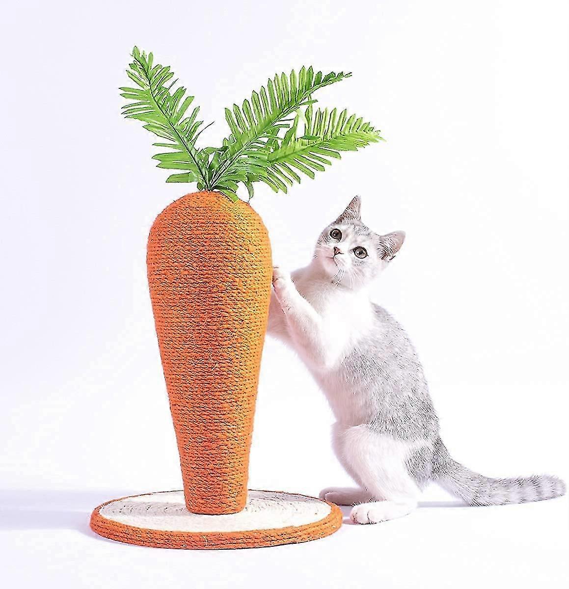 Scratng Posts For Indoor s,cute Carrot Scratng Post,sisal Scratcher, Scratch Toy, Nail Scratcher, Pole,8201