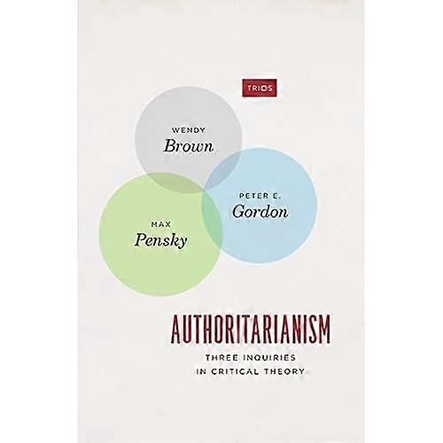 Authoritarianism: Three Inquiries in Critical Theory