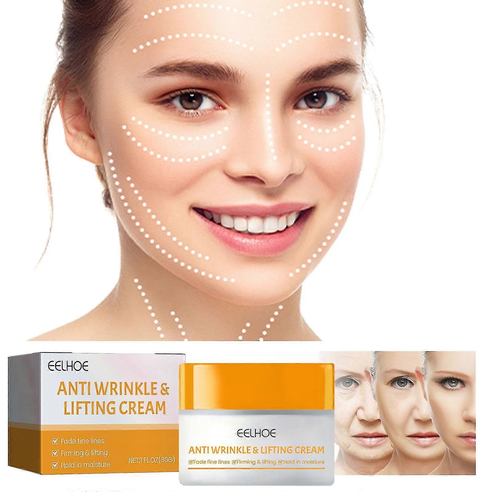 Beauty Notes With The Same Anti-wrinkle Firming Cream Anti-aging Lighten Fine Lines Wrinkles Decreases Lines Moisturizing Repair Hydration 30g