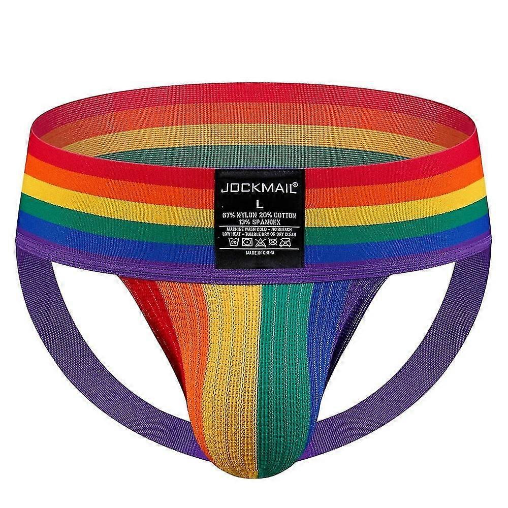 JOCKMAIL alusvaatteet Miesten String Jockstrap Alusvaatteet G String Man Pussi Cueca Homem Alushousut Leveä Wai