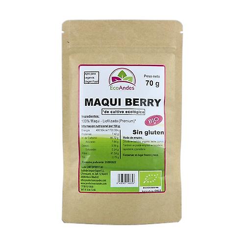 Maqui Berry Freeze Dried Powder 70 g of powder