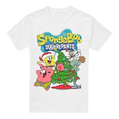 SpongeBob SquarePants Mens Christmas Tree T-Shirt