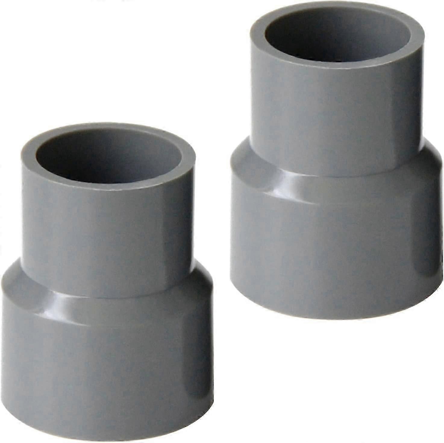 Gutter downspout connector, plastic connecting sleeve, rain pipe, PVC fittings, downspout reducer, gutter connector( 63*50mm)