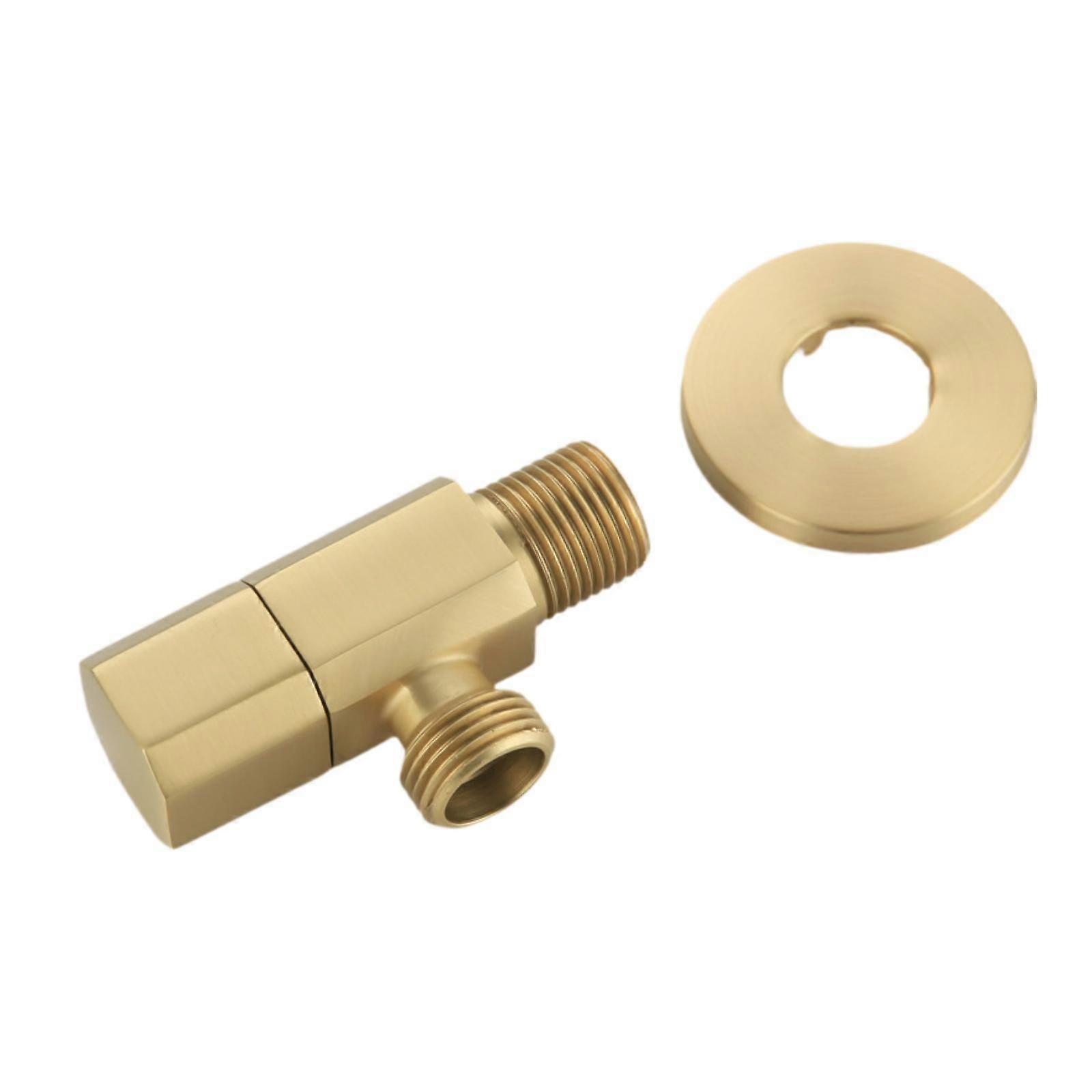 Angle Valve,Bathroom Diverter,Hand Shower System Components,Rustproof Straight