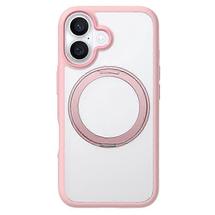 TORRAS Ostand R Fusion Compatible For iPhone 16 Case 360 Degree Rotating Kickstand TPU+PC Phone Cover Compatible with MagSafe