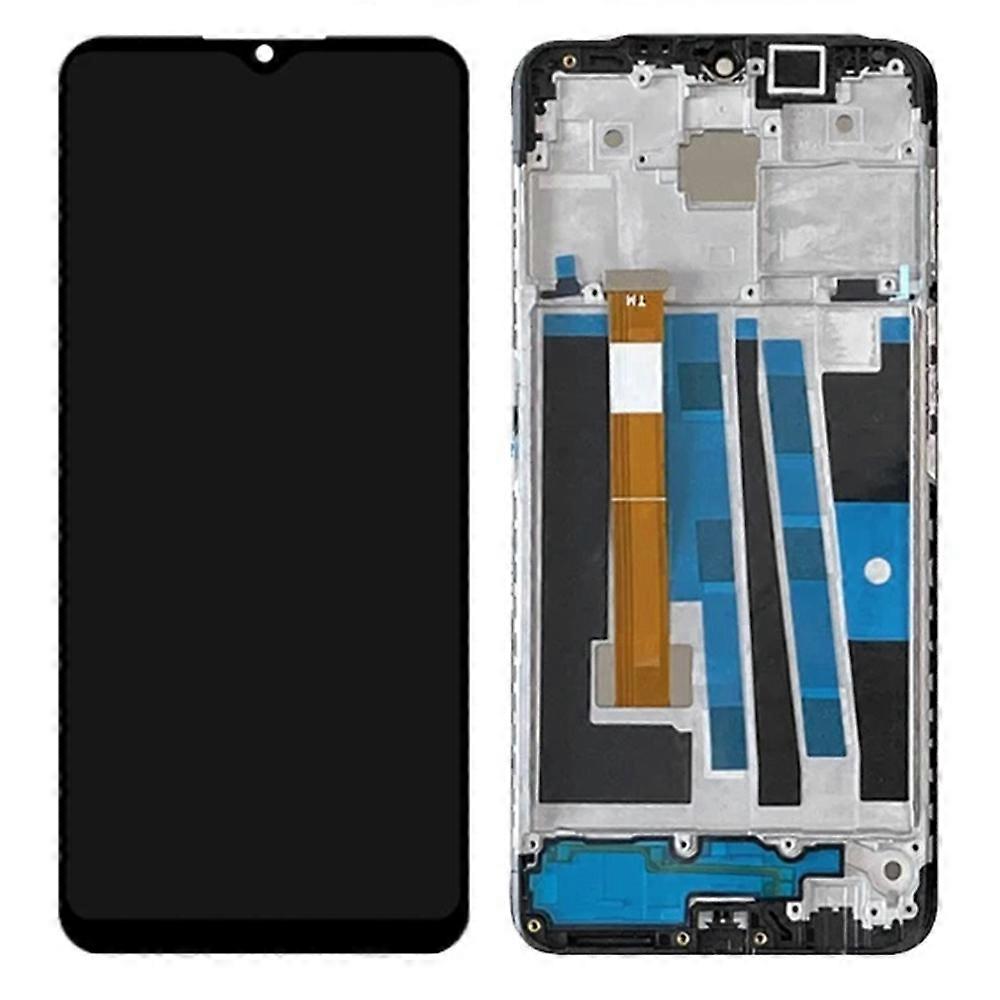 For OPPO A9 LCD Grade B Screen and Digitizer Assembly+Frame (Without Logo)