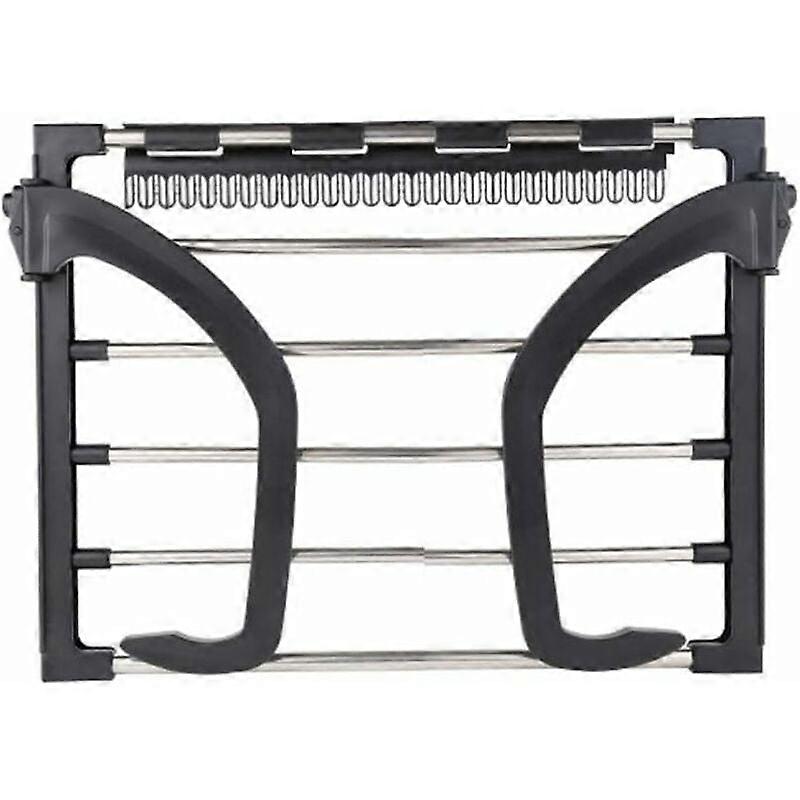 Radiator Clothes Dryer - Portable - Circular Tube - Small Size - Black - 32 x 40 cm