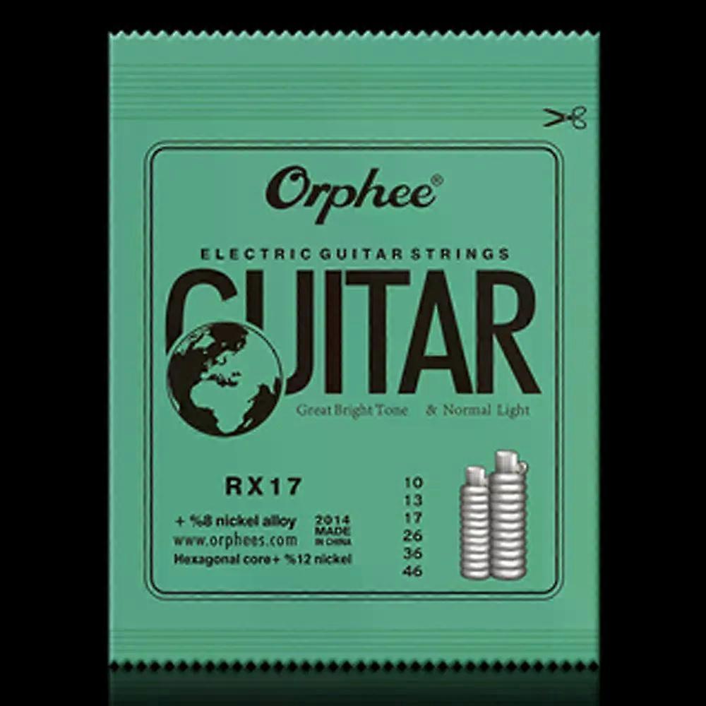 Gaibosi Orphee Electric Guitar Strings RX15/RX17/RX19 Austenite Alloy Guitar Strings Practiced Hexagonal Carbon Steel 6 Wire String