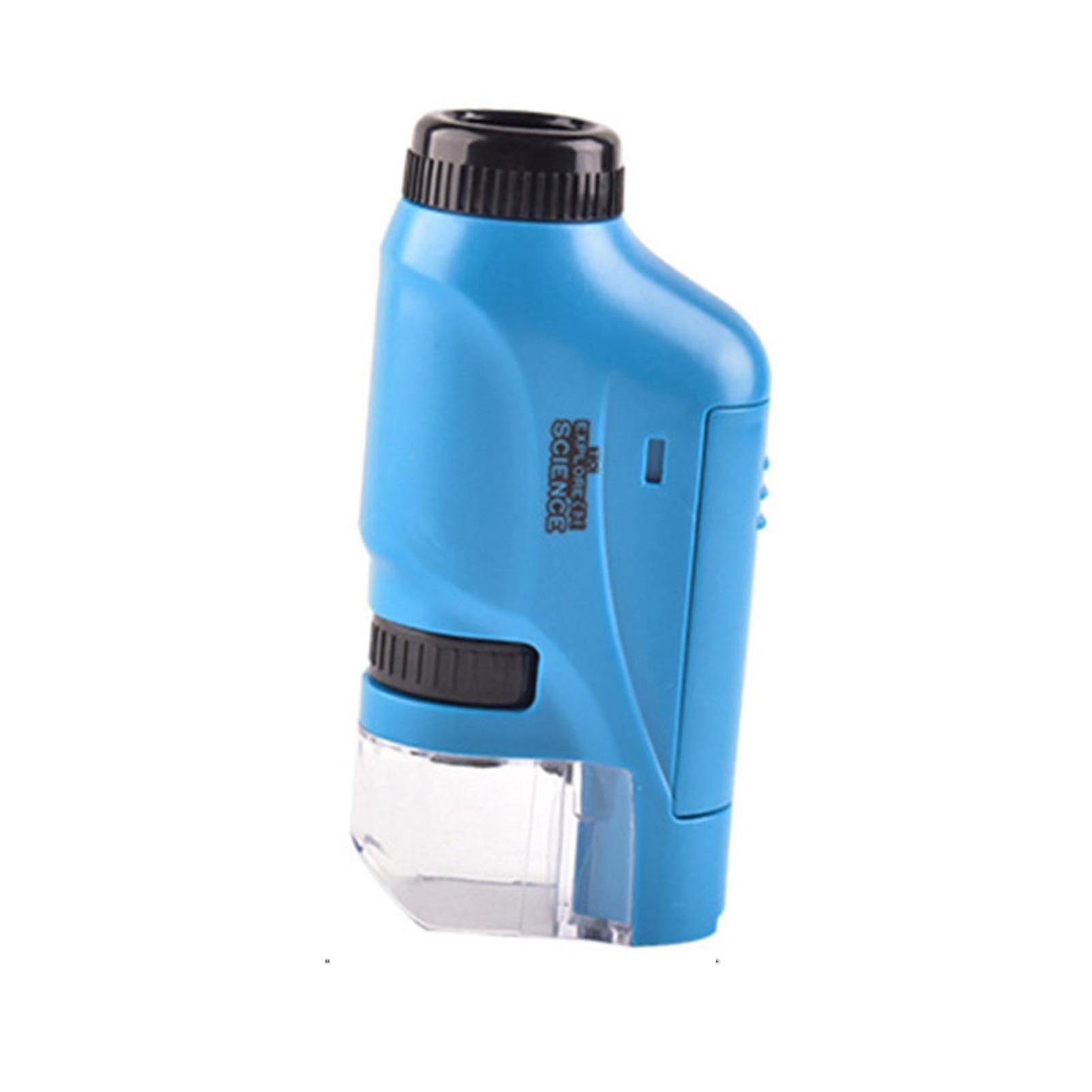 Children Microscope Science Experiment Toy Biological Microscope Experimental Educational Toys for School Student Teen G