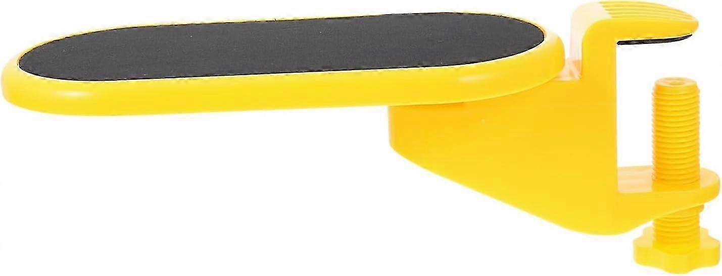 1pc Arm Rest Bracket Rotating Stand Laptop Wrist Support Wrist Braces Adjustable Clamp Rotating Keyboard Wrist Rest Support Pad Keyboard Pad Yellow