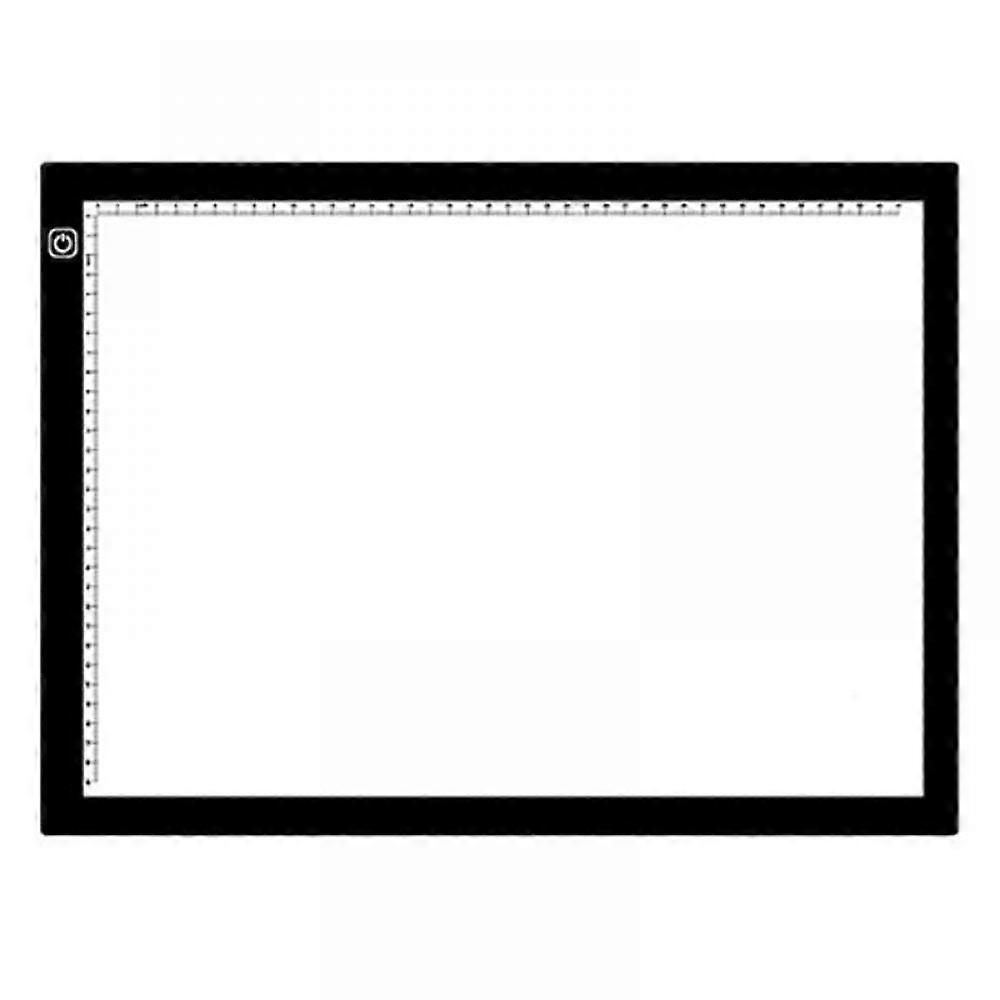 A4 Light Pad With Rounded Corner And Back Anti-Slip Design For Diversified Usage Including Sketching, Drawing, 2D Animation, Cartoon, Calligraphy,