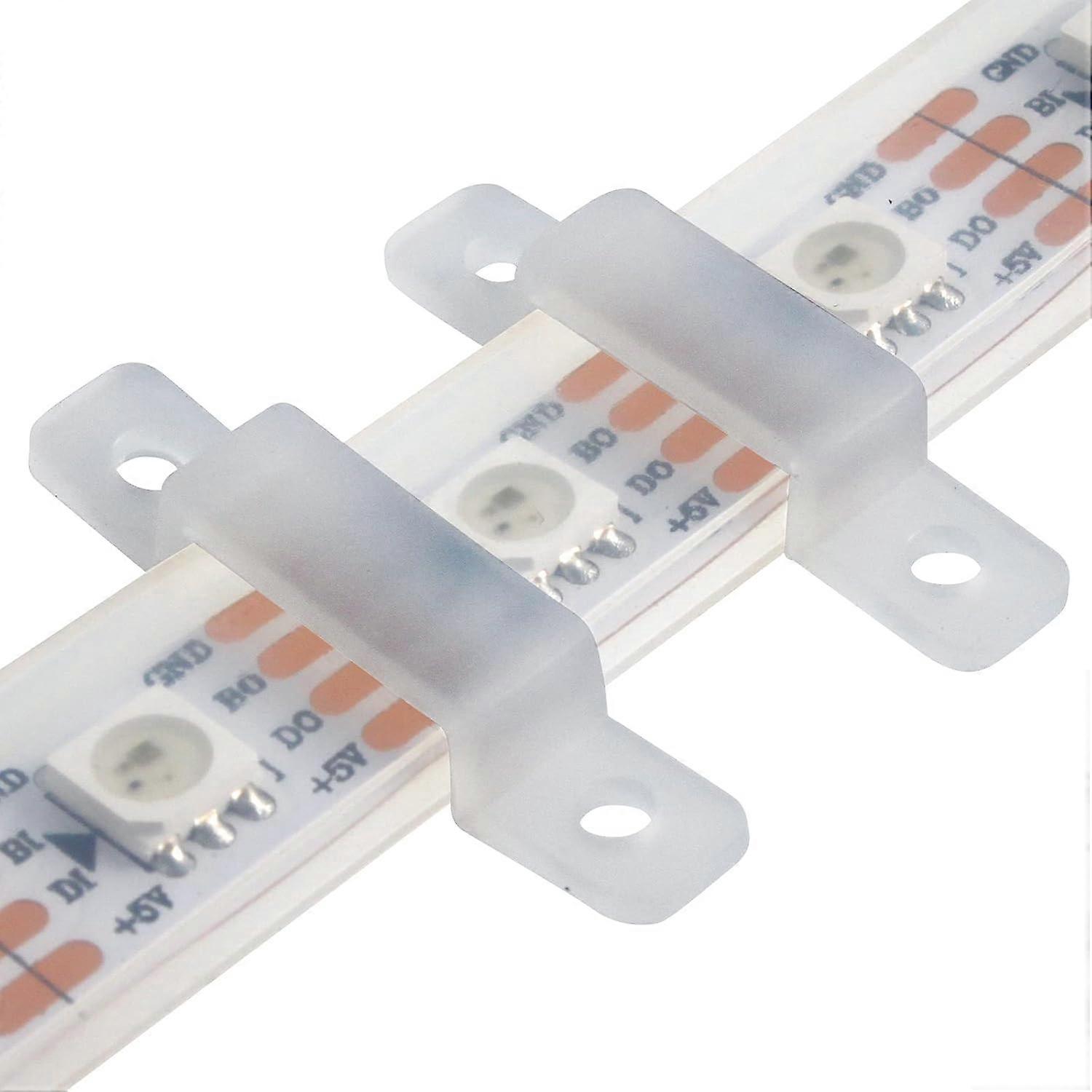 Waterproof Self-Adhesive Mounting Brackets for LED Strip Lights