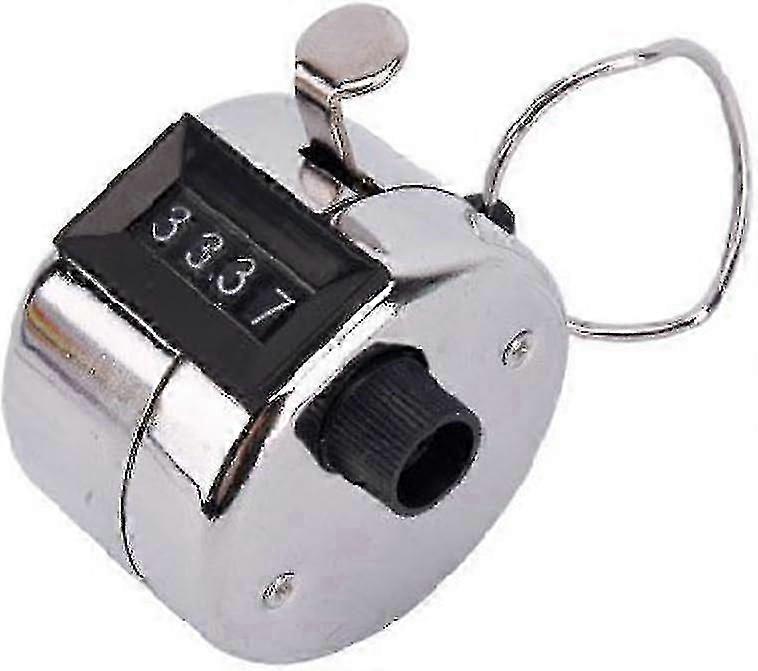 4 Digit Manual Hand Tally Mechanical Palm Click Counter