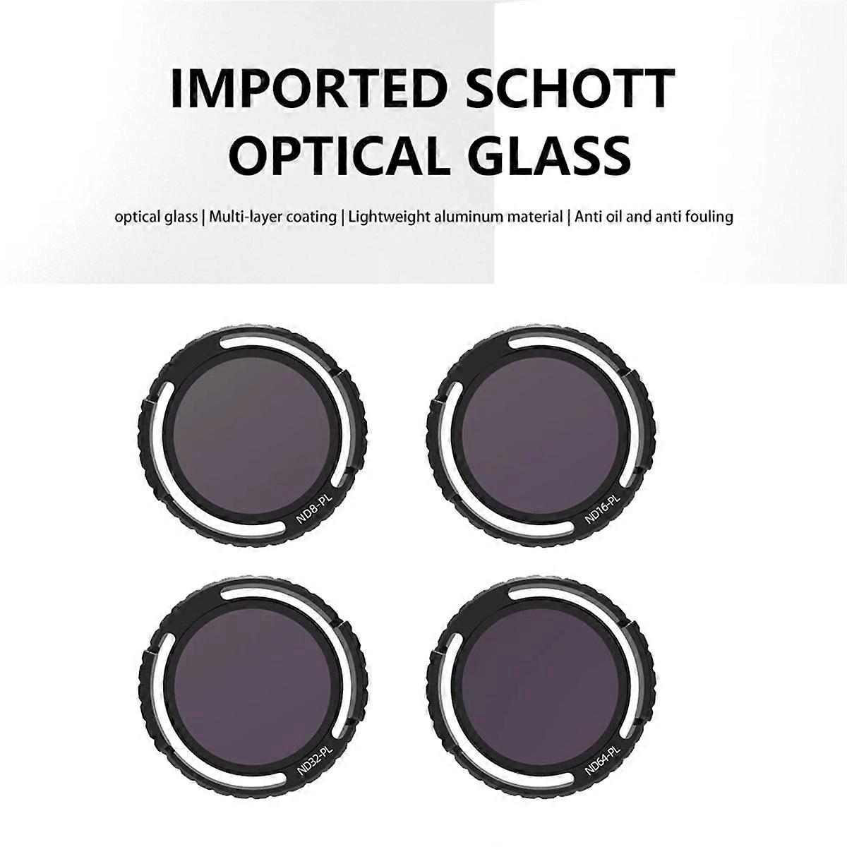 NDPL Lens Filters For DJI Avata2 Drone ND8PL ND16PL ND32PL