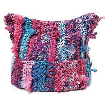 Anspruchsvolle Unisex-Hüte Outdoor Fuzzy-Winterhut Handgemachter Protable-Hut für Outdoor-Aktivitäten PINK1