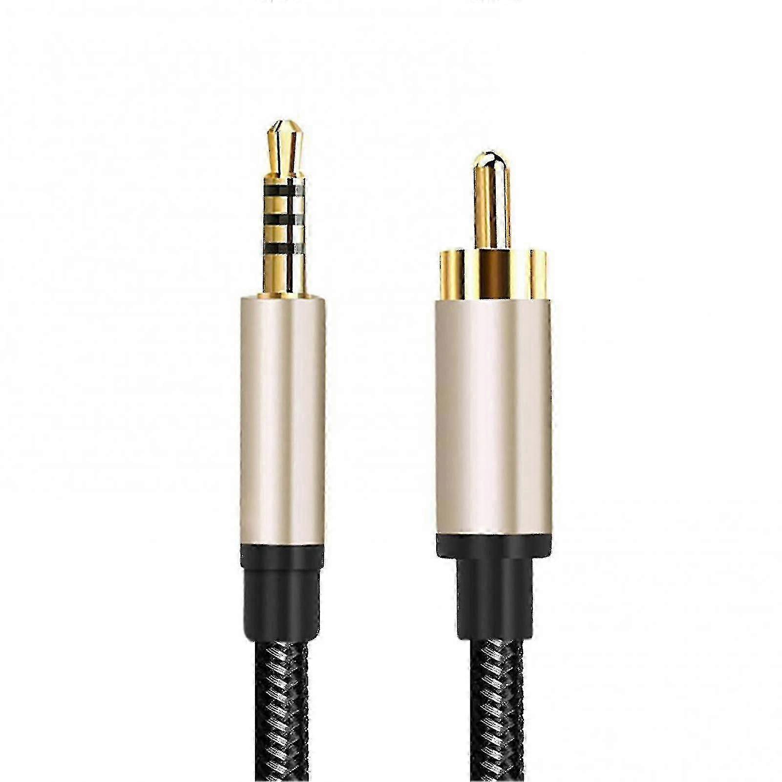 3.5mm Digital Audio Coaxial Cable - RCA Lotus Head Conversion Cable