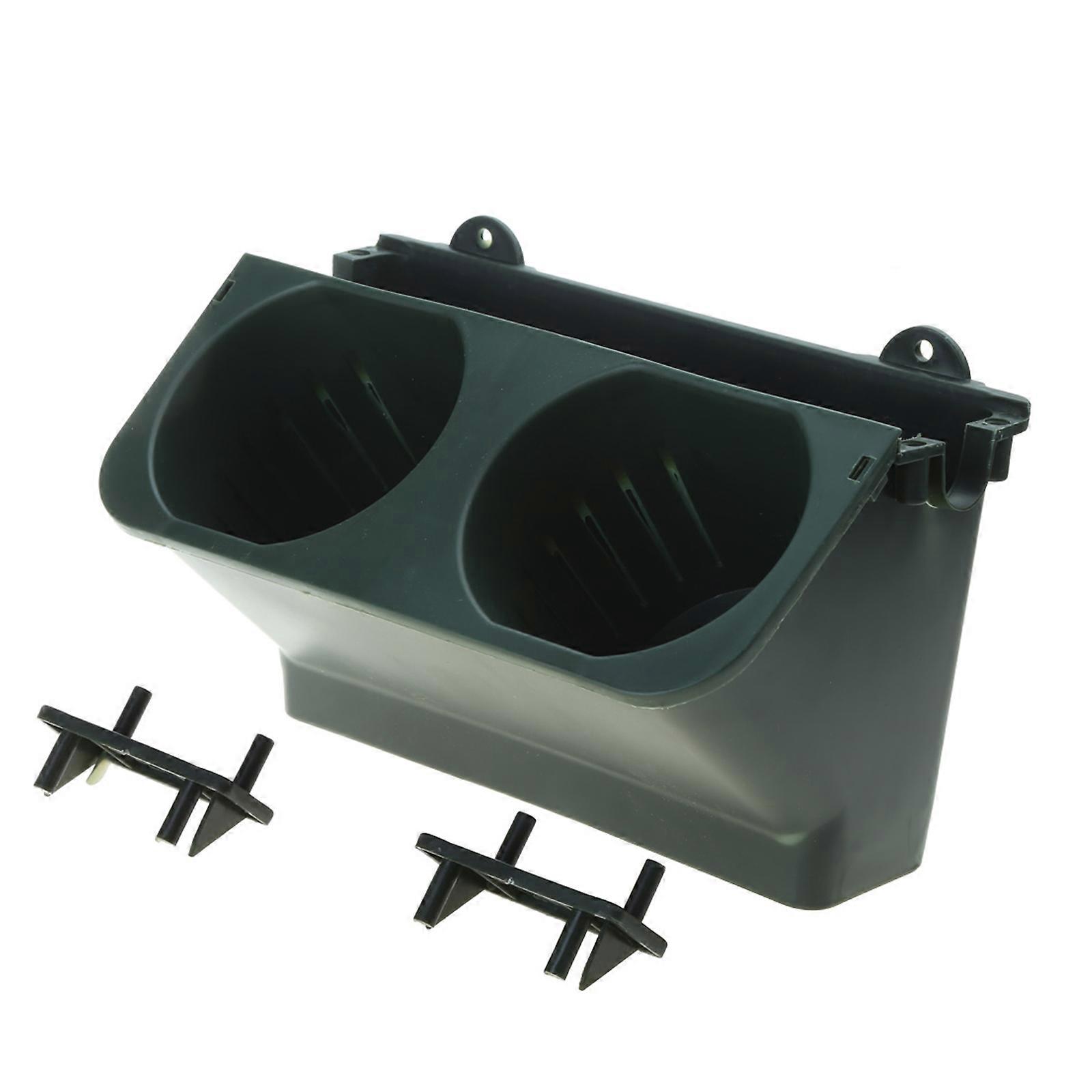 Stackable Flower Pot Wall Hanging Vertical Planter Succulent Plants Bonsai Vase  Dark green