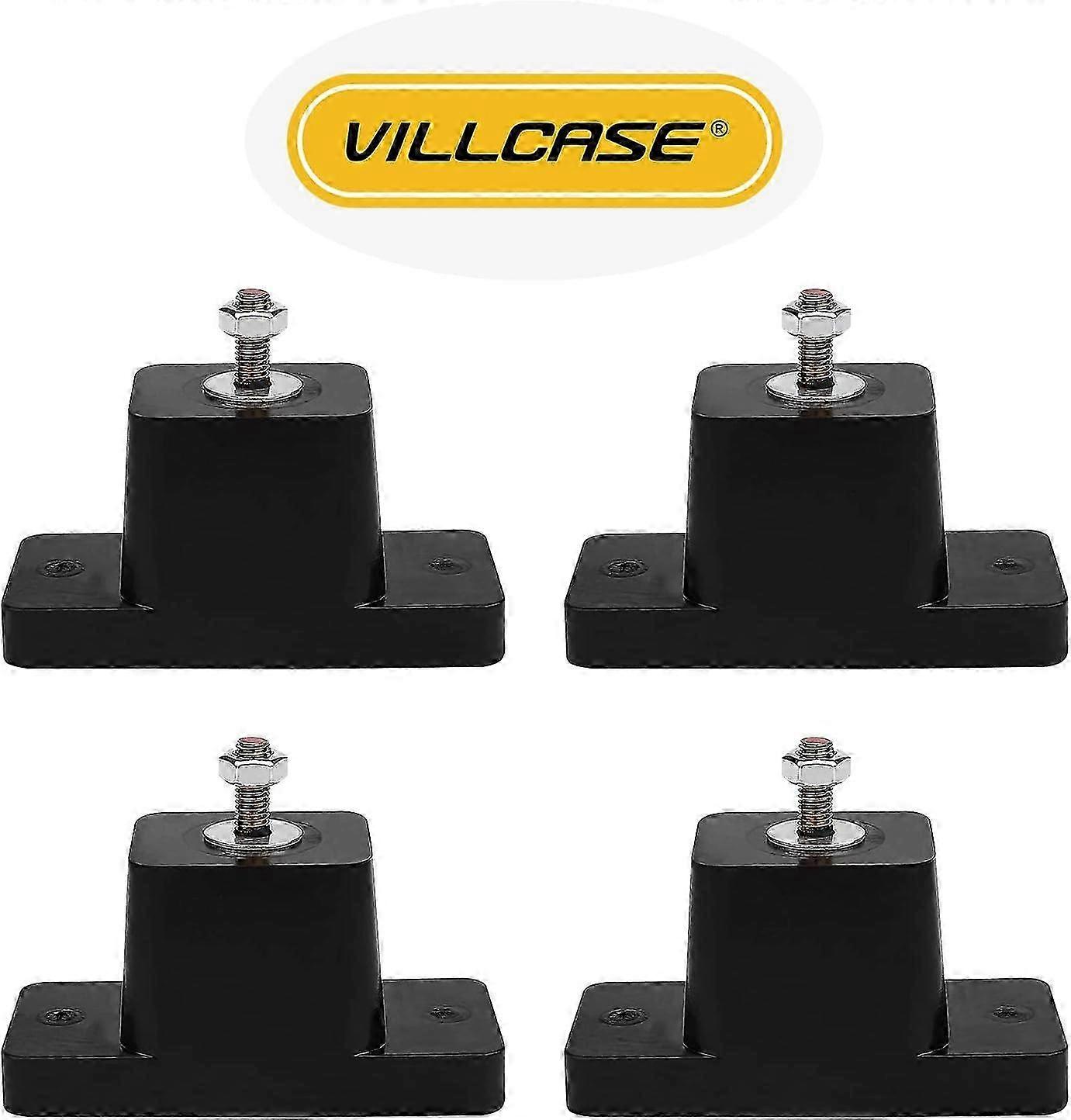 Pack of 4 Rubber Vibration Damping Mounting Brackets/Air Conditioner Mounting Bracket for Outdoor Mini Split Air Conditioner Condenser